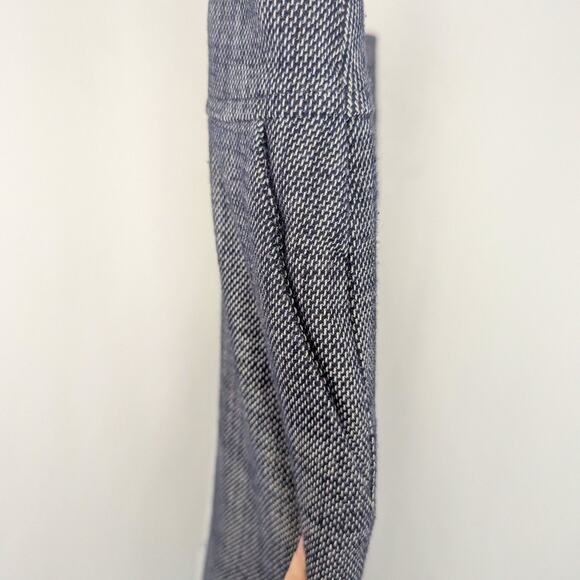 WHBM Skirt Womens 14 Gray Textured Pencil Office Career Business Stretch Midi - Picture 8 of 9